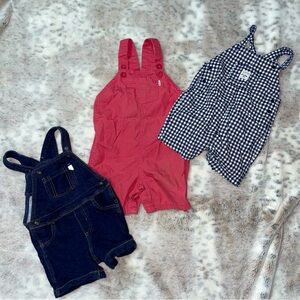 Carters Shorts Bib 12-18 months